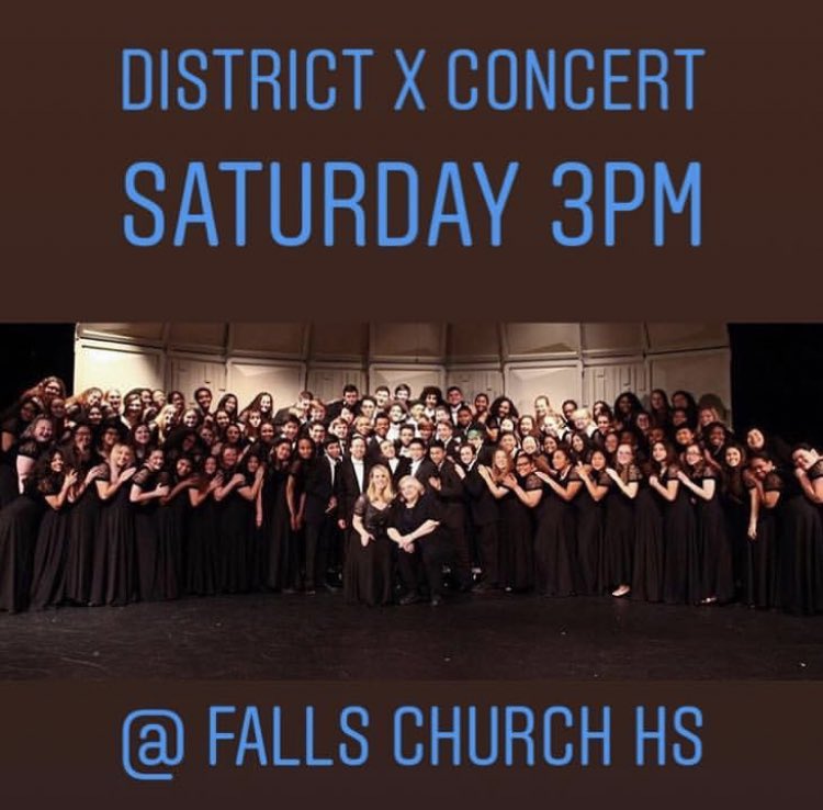 Don’t miss out!! 3pm Falls Church HS Auditorium - FREE!