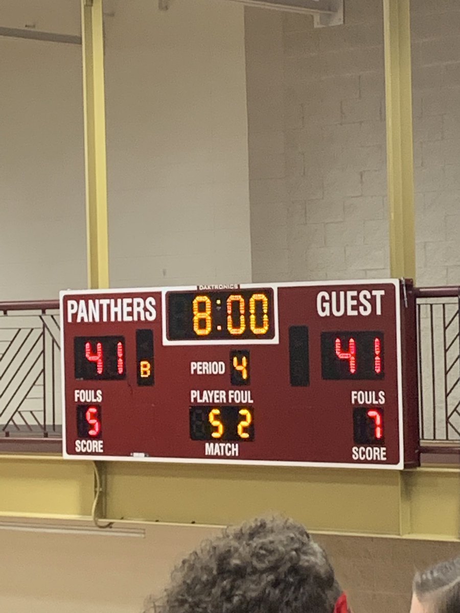 tj0nes's tweet photo. Western tied with Coldwater at the end of 3. https://t.co/9OonitqMvz