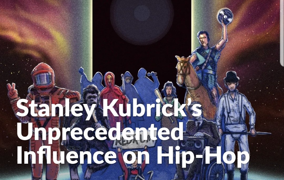 Via #DJBooth: Stanley Kubrick’s Unprecedented Influence on Hip-Hop - How 'Eyes Wide Shut,' 'The Shining' & '2001: A Space Odyssey' Director's Influence Can Be Heard In Work Of Frank Ocean, Travis Scott, Lupe Fiasco, Kanye West & Others #DFNYTunes #HipHop djbooth.net/features/2019-…