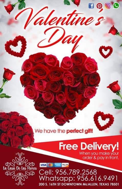 LA 🏡 DE LAS 🌸💐🌺🌷🌹 Para cualquier información o pedidos llamar o mandar WhatsApp al (956) 789-2568 estamos a sus órdenes.  #valentines #giveroses #givelove #bemine #bemyvalentine #feb14 #roses #loveisintheair