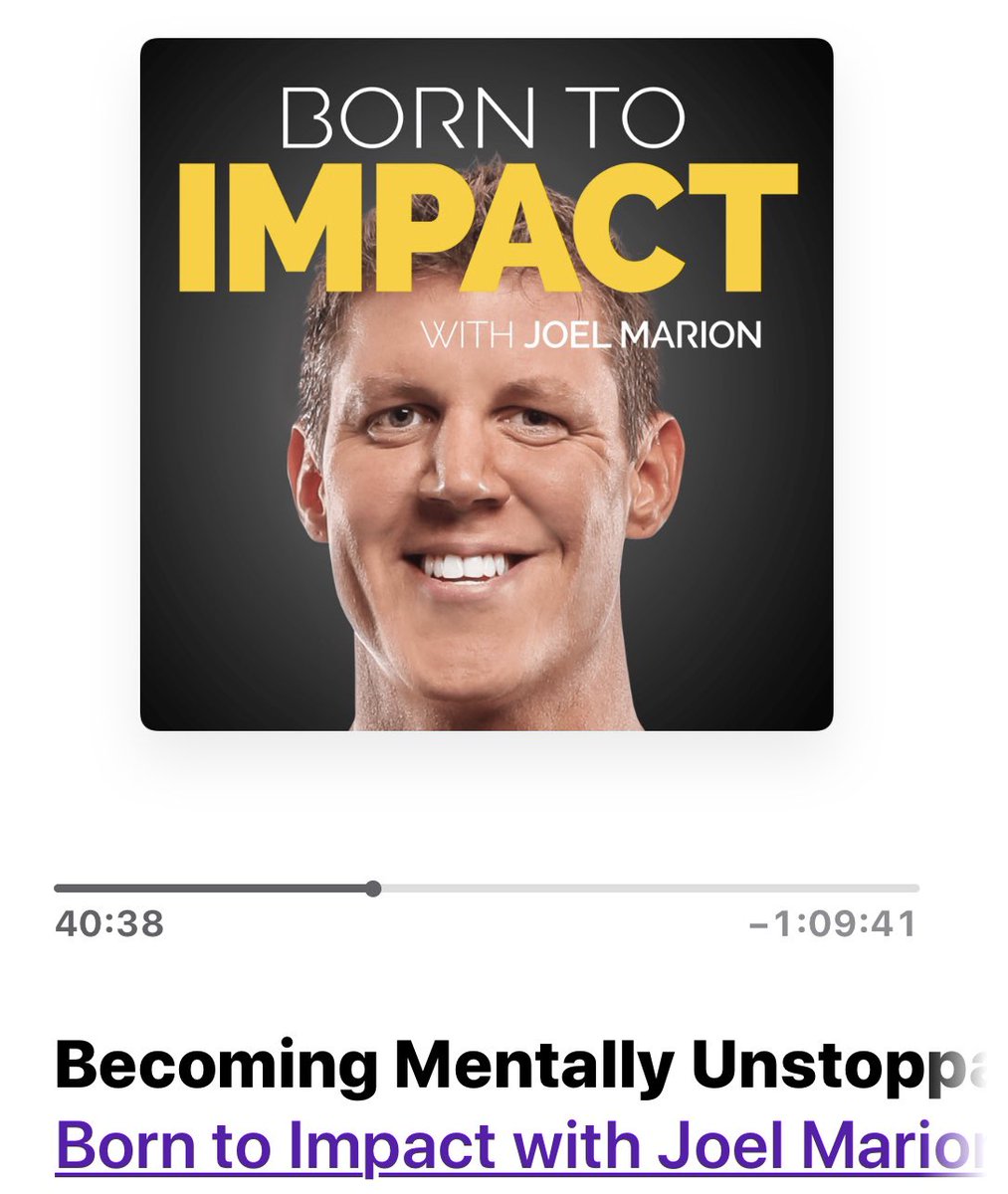 MikeOliviero's tweet photo. Are you #BTI? Are you #Relentless? Are you a #Cleaner #Closer or a #Cooler? This episode @attackathletics is as @killmodedanlong would say #SICK. start with episode 1 @joelmarion. It’s like nutrition for your brain and your life. #BornToImpact https://t.co/pyJtbjwcmy