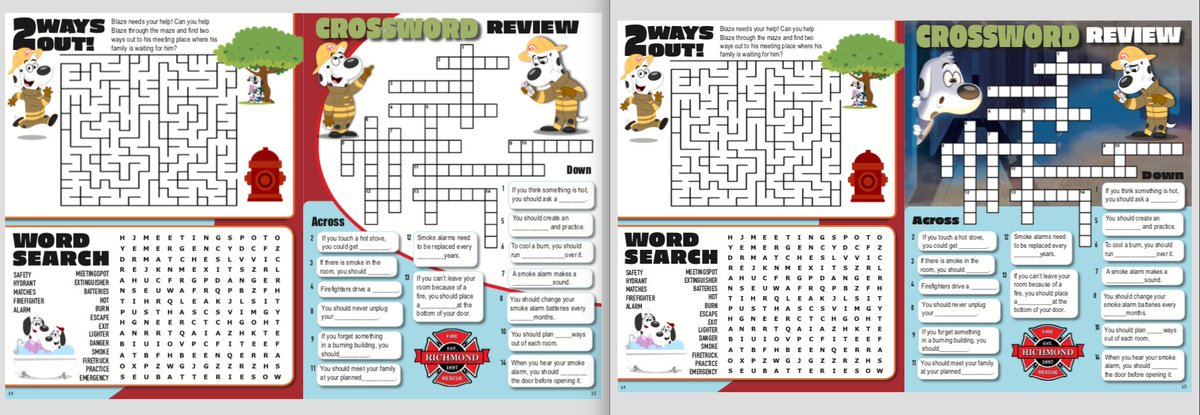 HundHausStudio's tweet image. I need your help! Which page spread do you like better and why? I like them both for different reasons but as usual can't decide which one I like best....#pagelayout #illustration #activitybook #digitalart #indesign #illustration #design