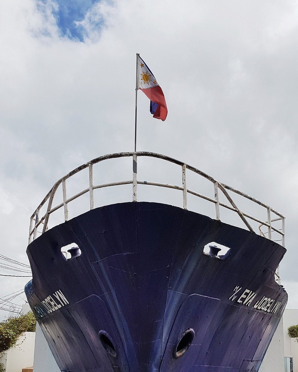The ship that took a thousand lives (more actually) during the onset of  Supertyphoon Yolanda (Haiyan)

#MVEvaJocelyn #TyphoonHaiyan #Yolanda
📍Yolanda Shipwreck Memorial, Tacloban City