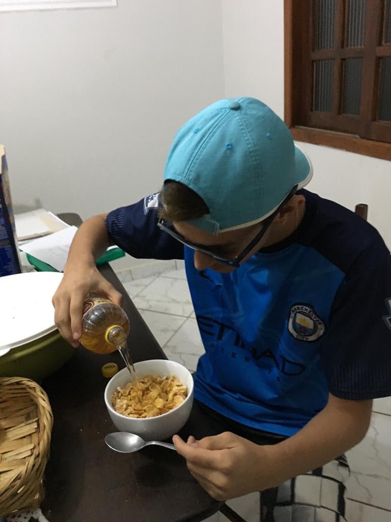 papando um sucrilhos