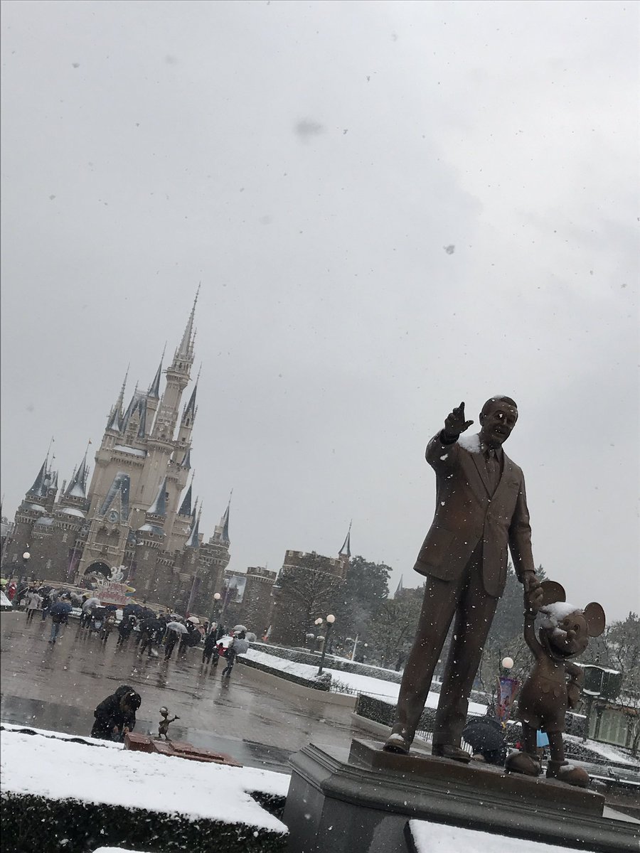 雪ディズニー