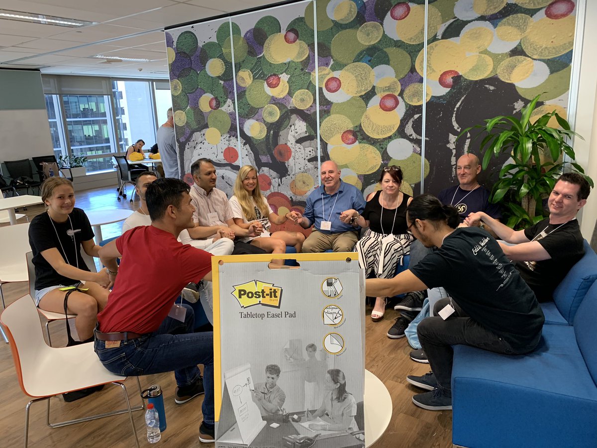 kakaCharlotte's tweet image. Game can change Brain chemistry and help us to learn, bond and adapt better. Thanks to this awesome community for sharing all these cool games @ACC_AU #openspace #agilegame