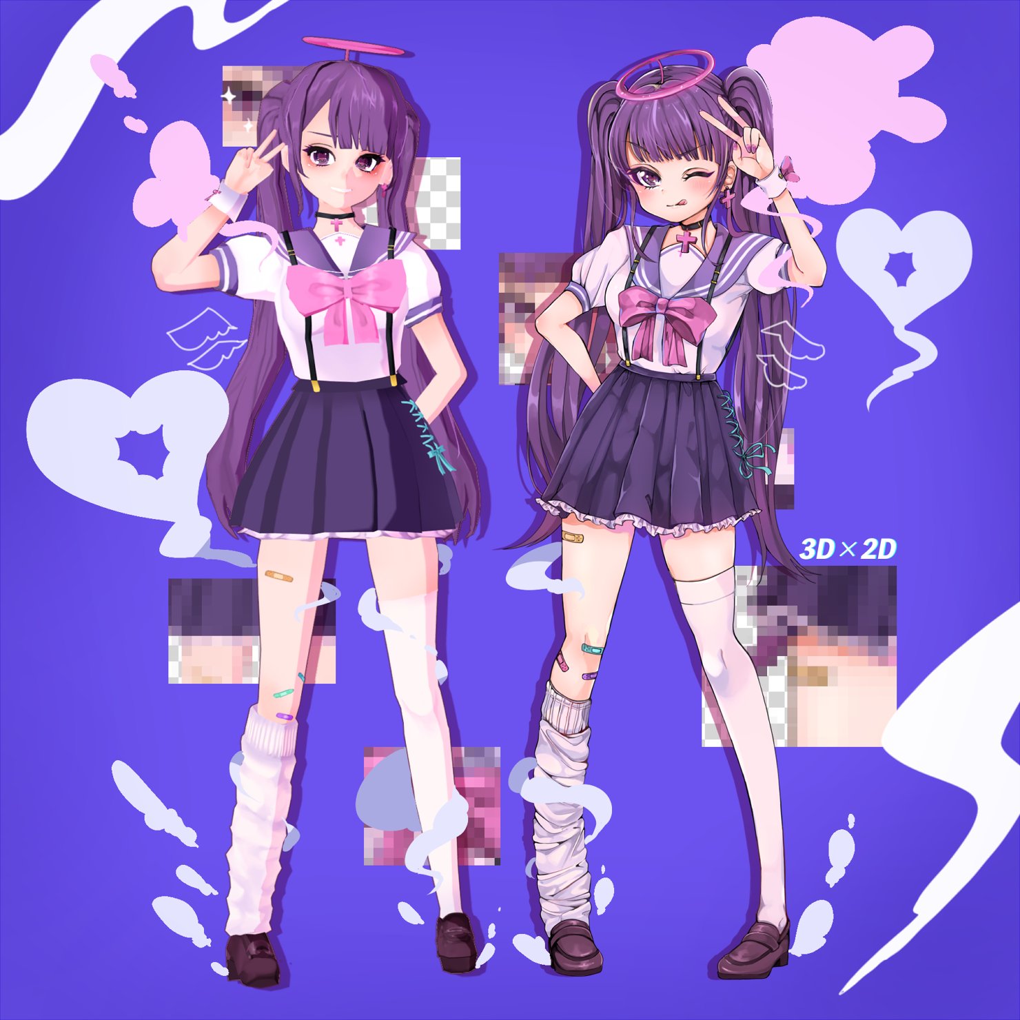 野良いぬ No Twitter 2dイラストとモデリングした3dモデル並べた 野良いぬ No Twitter 2dイラストとモデリングした3dモデル並べた