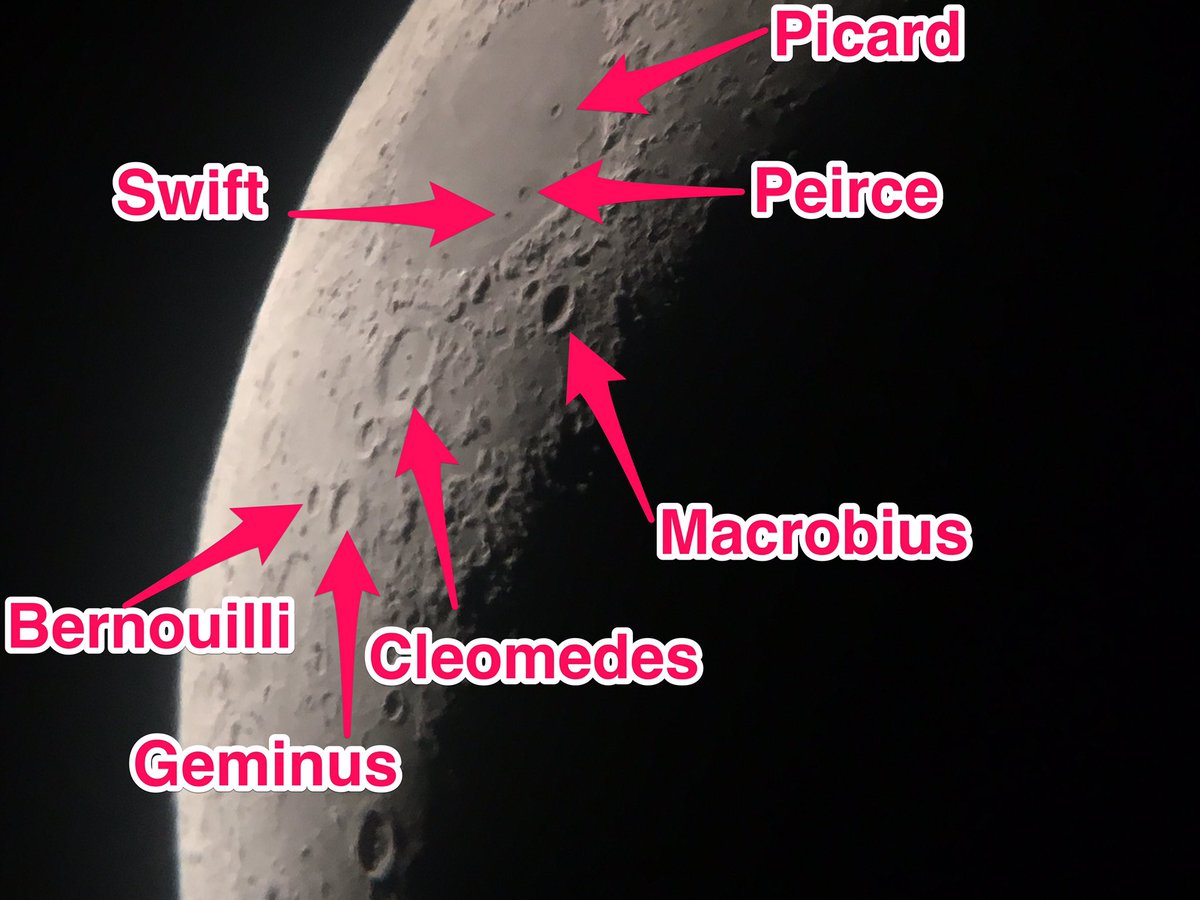 mattymath83's tweet photo. Neat 4-day old #moon in #Omaha, NE. https://t.co/QLRS9RsM29