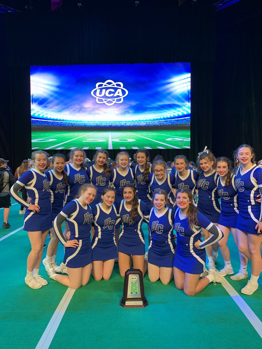 bclancercheer's tweet image. Your Lancer Cheerleaders are 9th in the NATION!  What a deep division of 34 of the best cheer teams across the country - we are so humbled and honored to have represented @BCHS_SDE and the great State of #Wisconsin!