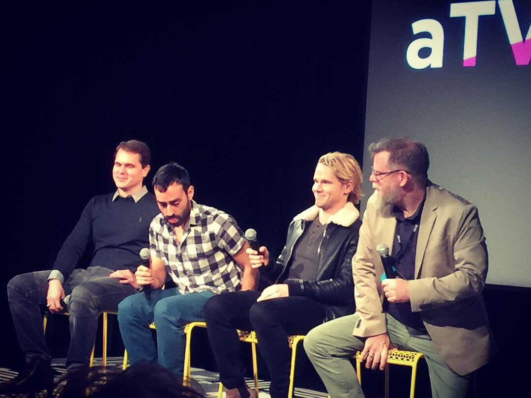 DarkWebShow's tweet photo. Thank you aTVFEST and everyone who joined us for the premiere of @darkwebshow we had a great time!!! Here are some photos of today, more to come! #darkwebshow #newseries #feltfilms #screenings #premierscreening #atvfest2019 #atvfest #scadatvfest https://t.co/xIEeB8d37o