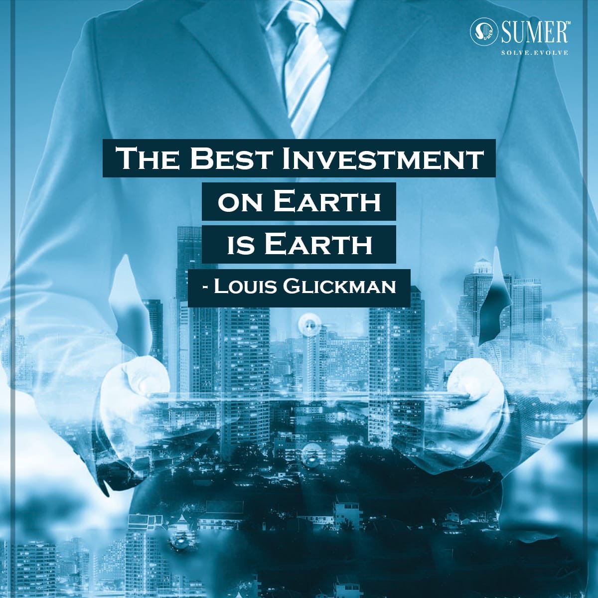 SumerGroupCo's tweet photo. Invest in Sumer Group for a better future!
#SumerGroup #Investment #RealEstate #RealEstateInvestment #SaturdayMotivation #SaturdayThoughts #RealInvestment #Money #Earth #RealEstateQuotes https://t.co/hQjXN7NOjq