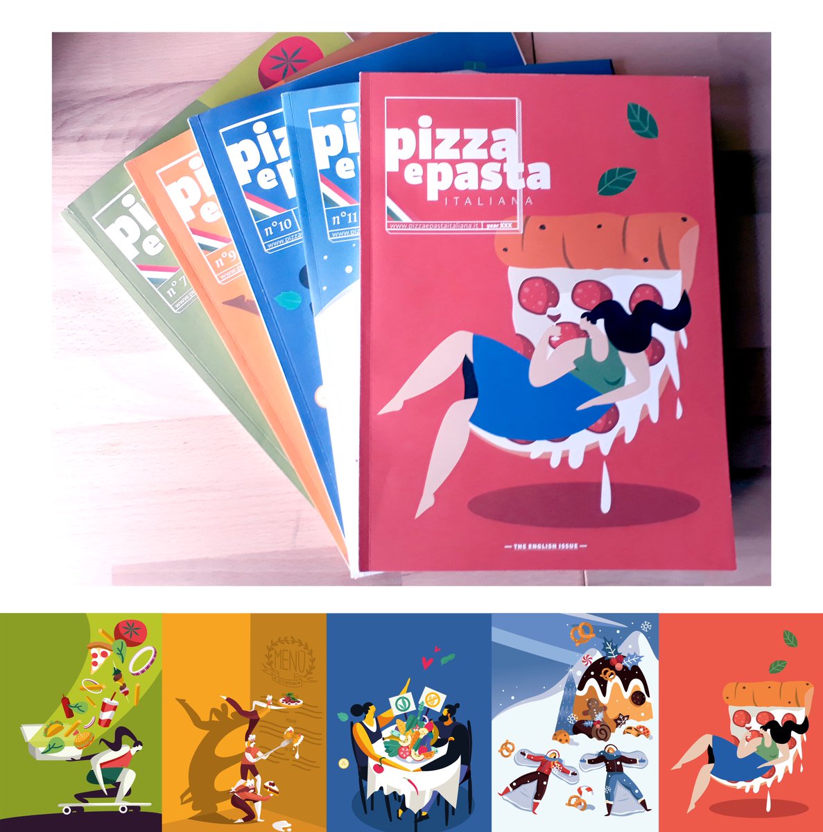 LauraPittaccio's tweet image. Ciao Amici, finalmente sono arrivati i numeri vecchi di Pizza e Pasta Italiana, grazie mille ai ragazzi di #Mediagraph Paola Dus e Manuel Rigo