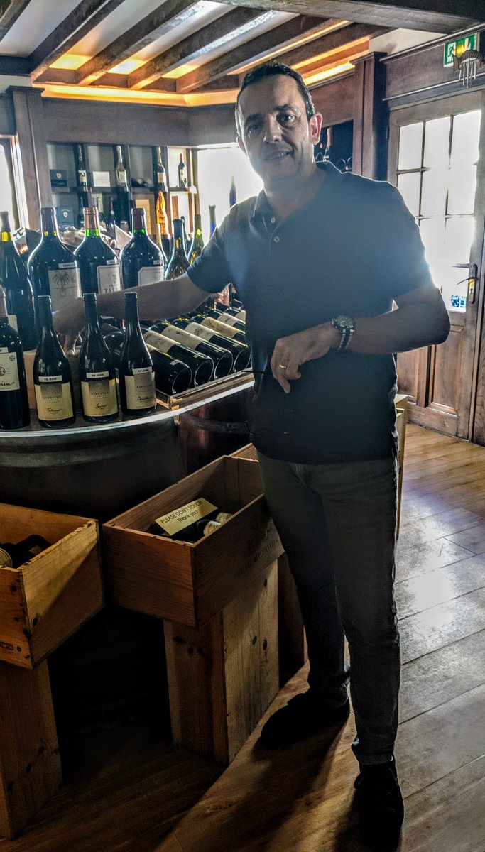 KingstonWine's tweet photo. Our #wines were spotted again in #StBarts at #LeCellier du Gouverner owned by our longtime friend &amp; buyer, Thierry Meon. We were lucky to have his daughter Andrea, a #winemaker, join us for #harvest a few yrs ago. https://t.co/i4oj69tMwe
