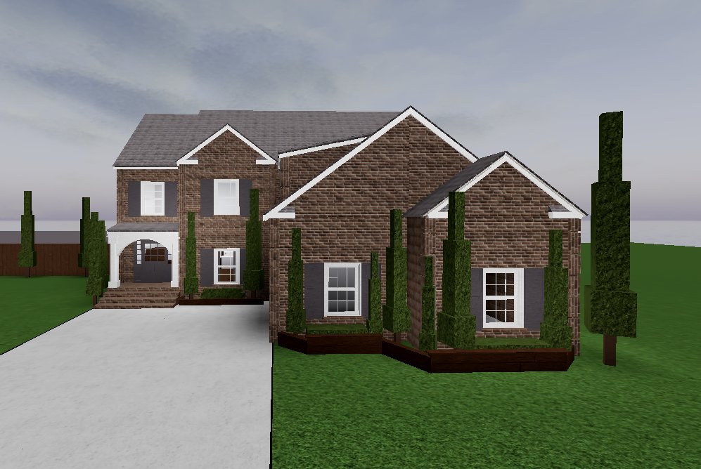 Large Suburban Home - Showcase - 100% Finished - Roblox