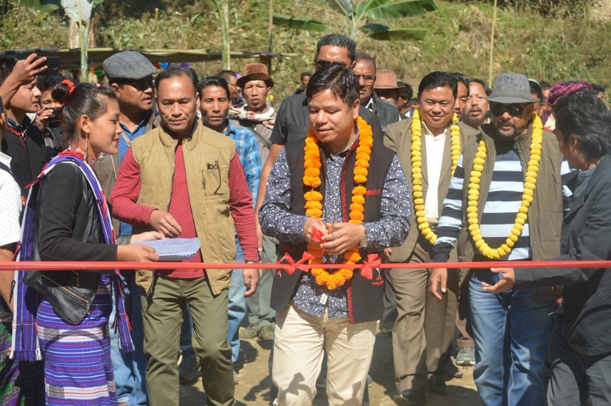 simai_laisam's tweet photo. Dedicated RCC Bridge over Joting-Jodang river connecting Indo-Myanmar border and remote villages . https://t.co/LCwbcQ7ecQ