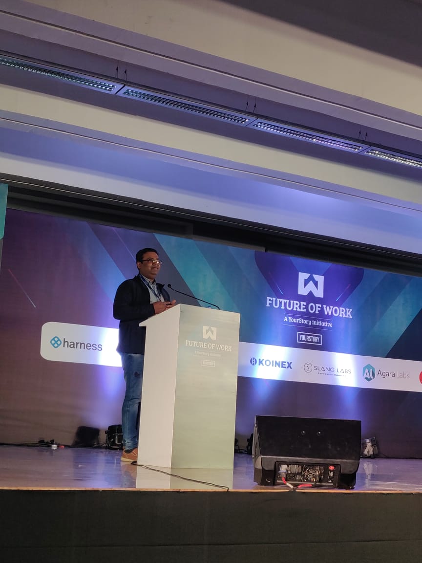 "Don't listen to investors and advicers, do what you think is the best" says Pravin Jadhav (<a href="/BeingPractical/">pj</a>), Director, <a href="/PaytmMoney/">Paytm Money</a> at #FutureOfWork