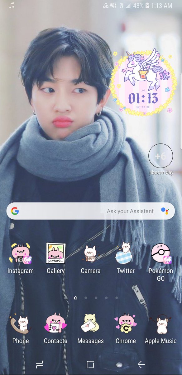 lockscreen and home screen update~bongbeom 