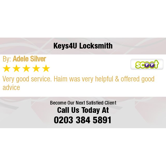 5 Star: Adele S. "Very good service. Haim was very helpful &amp; offered good advice" bit.ly/2b7rUco