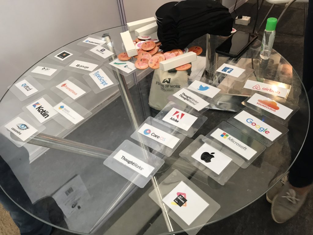 damanoberoi's tweet photo. @ThoughtWorks games and goodies at ThoughtWorks booth @ Future of work @DivyaSa_ @george_anu @smithahs @hsavvy https://t.co/bfq2yCALqJ