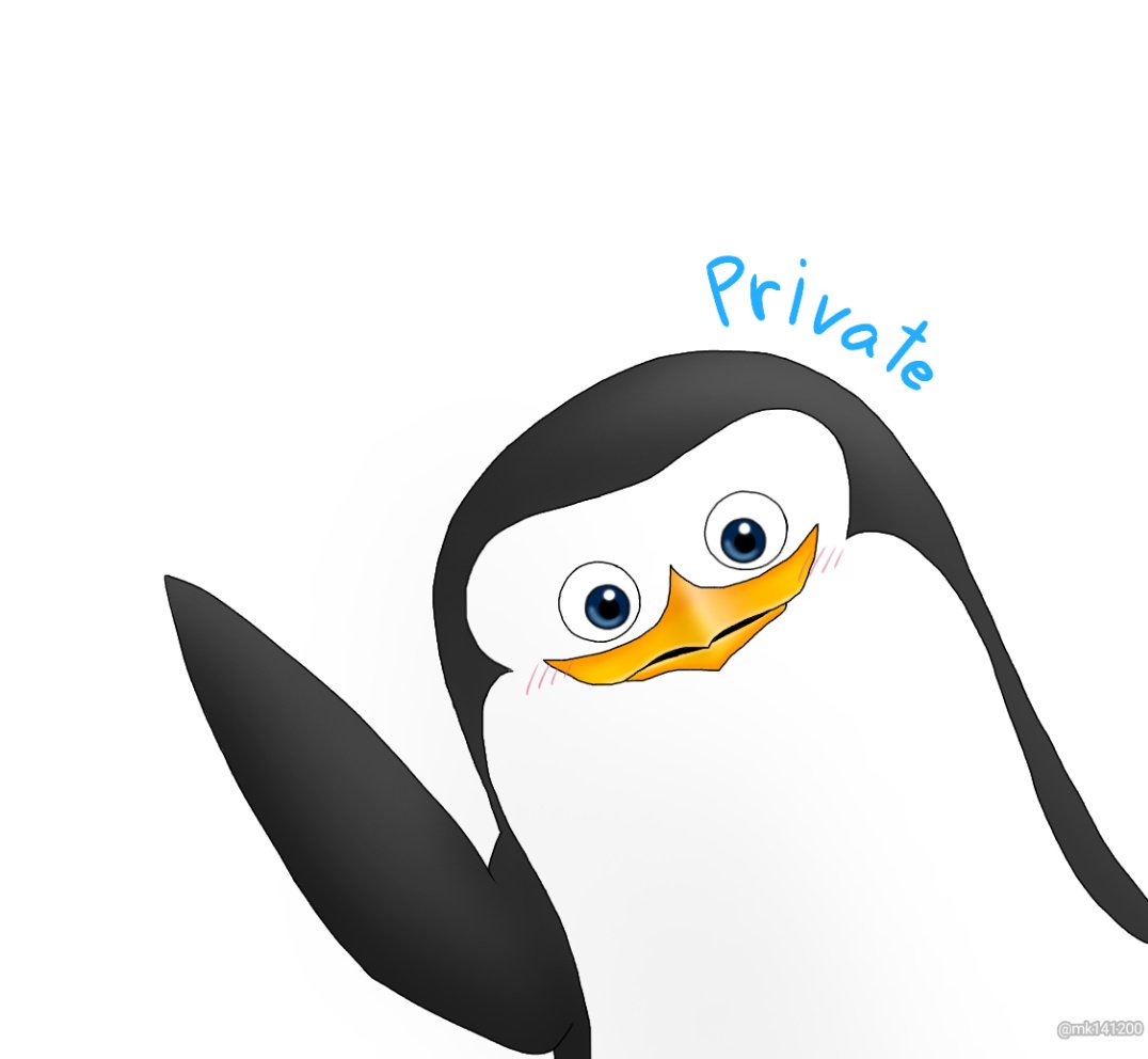 Mk ザ ペンギンズ 描いてみた ペンギンズ マダガスカル 新人 Private 可愛すぎる