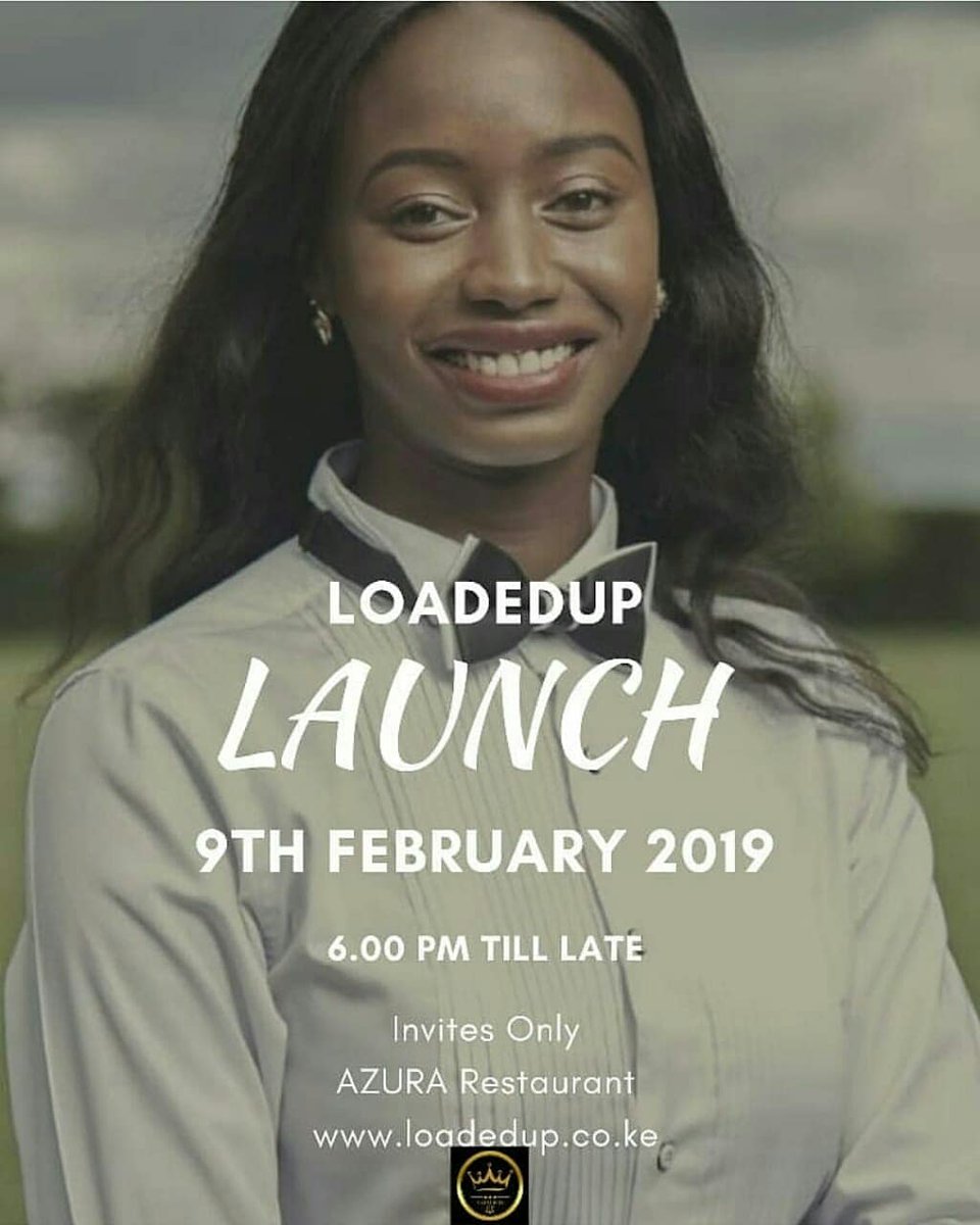 susannzomo2's tweet photo. I couldn't be more excited than today coz its the day we've all been waiting for #loadeduplaunch
#LoadedupLaunch #WebsiteLaunch 
#AzuraRestarrant #HouseOfAries #LoadedupToTheWorld #McRex 
#Loadedup
 #9thFeb2019 #KaybeeEventsAndDecor #TerraModelsManagement #LightsAndShadesMedia https://t.co/OsMeepFObW