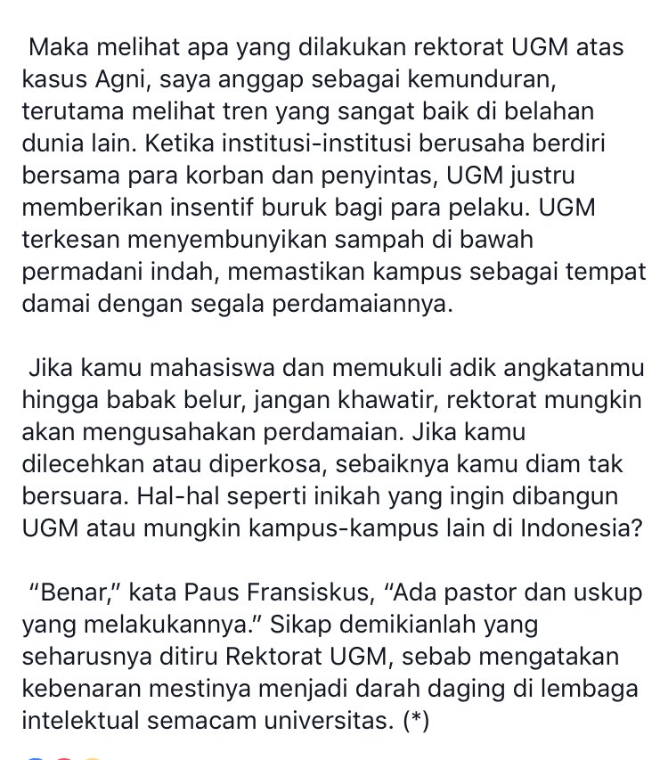 Menyapu Sampah ke Bawah Permadani

(Jawa Pos, Sabtu Kliwon, 9 Februari 2019)