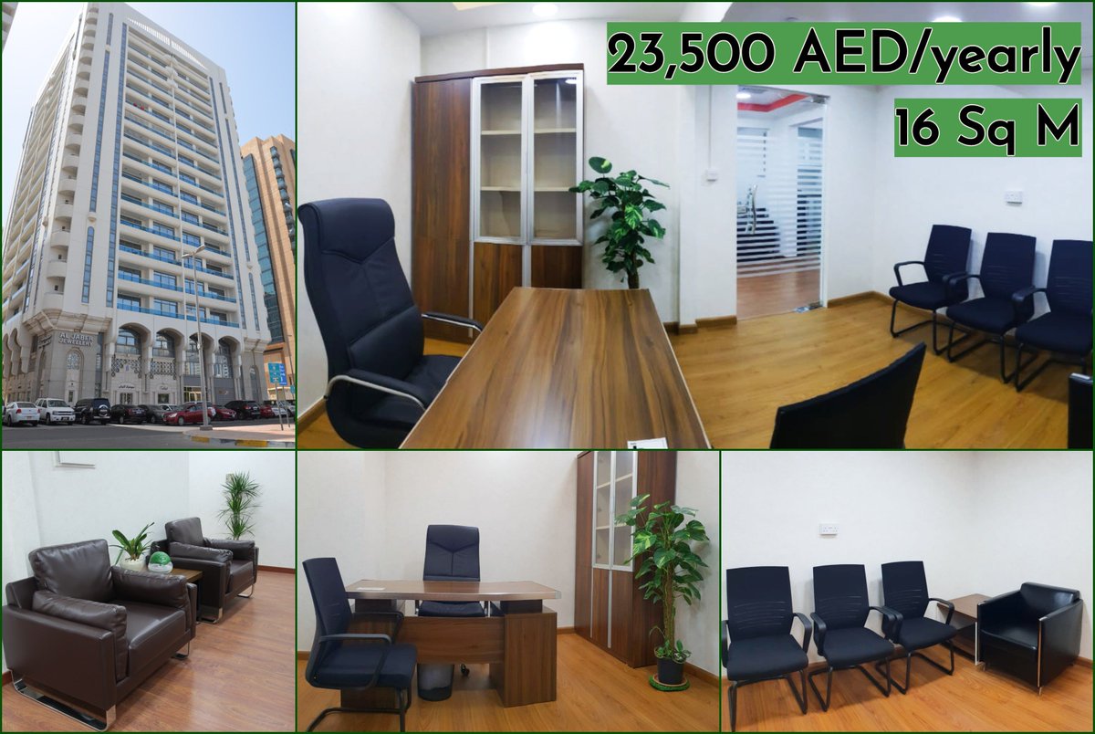 AtoZ_Properties's tweet photo. Available Office for rent | Modern and Spacious Office
📍If you are interested, you can visit and check the office at Al Jaber Building 1st floor, Al Khalidiya Street.
📞 054 337 8492/ 050 704 5017
#officeforrent #commercialspace #realestate #realty #realtor #readytouse https://t.co/TGO86rqCFq