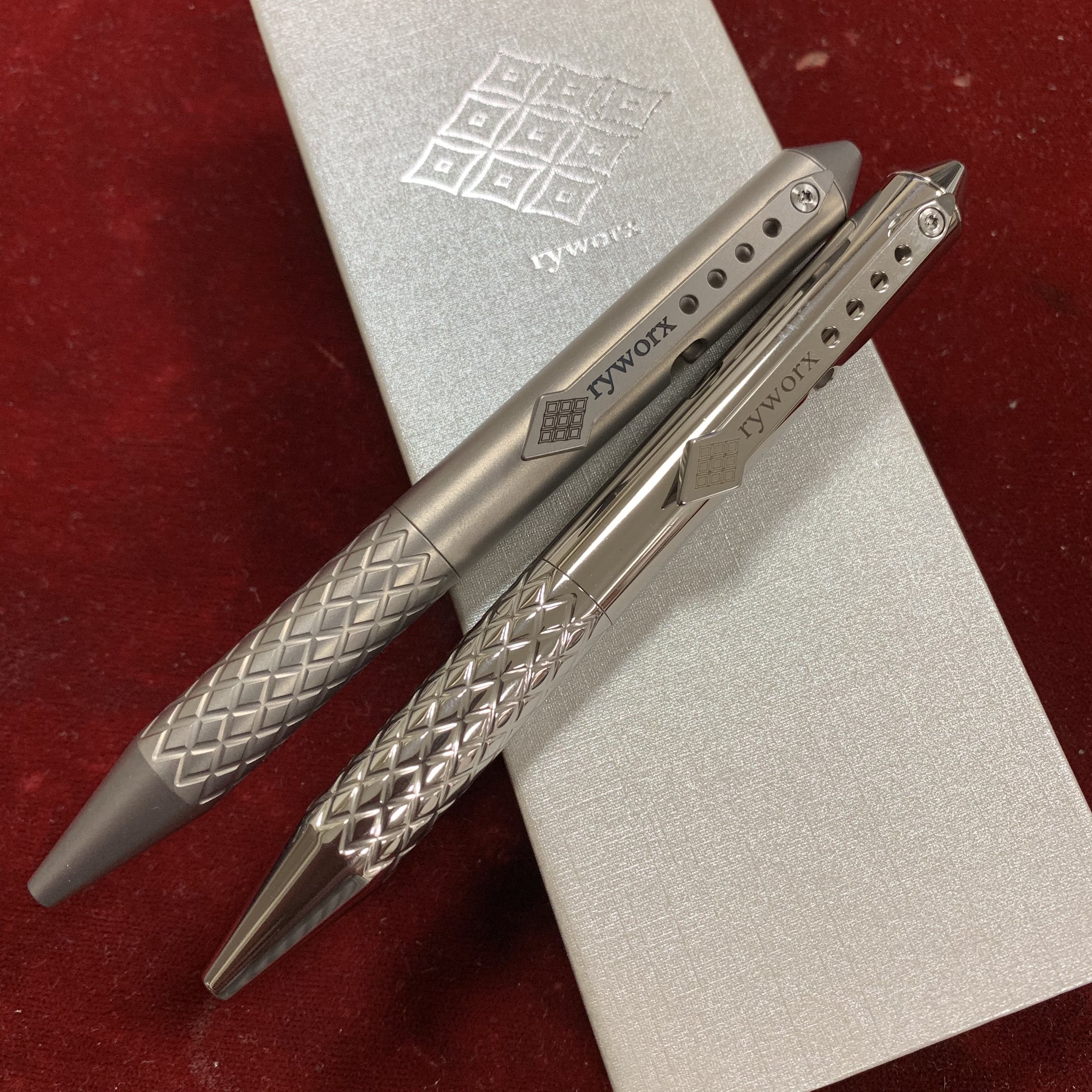 Matrix Aida Twitterren Ryworxのボルトアクションペンも販売します 銀座ブレードショー