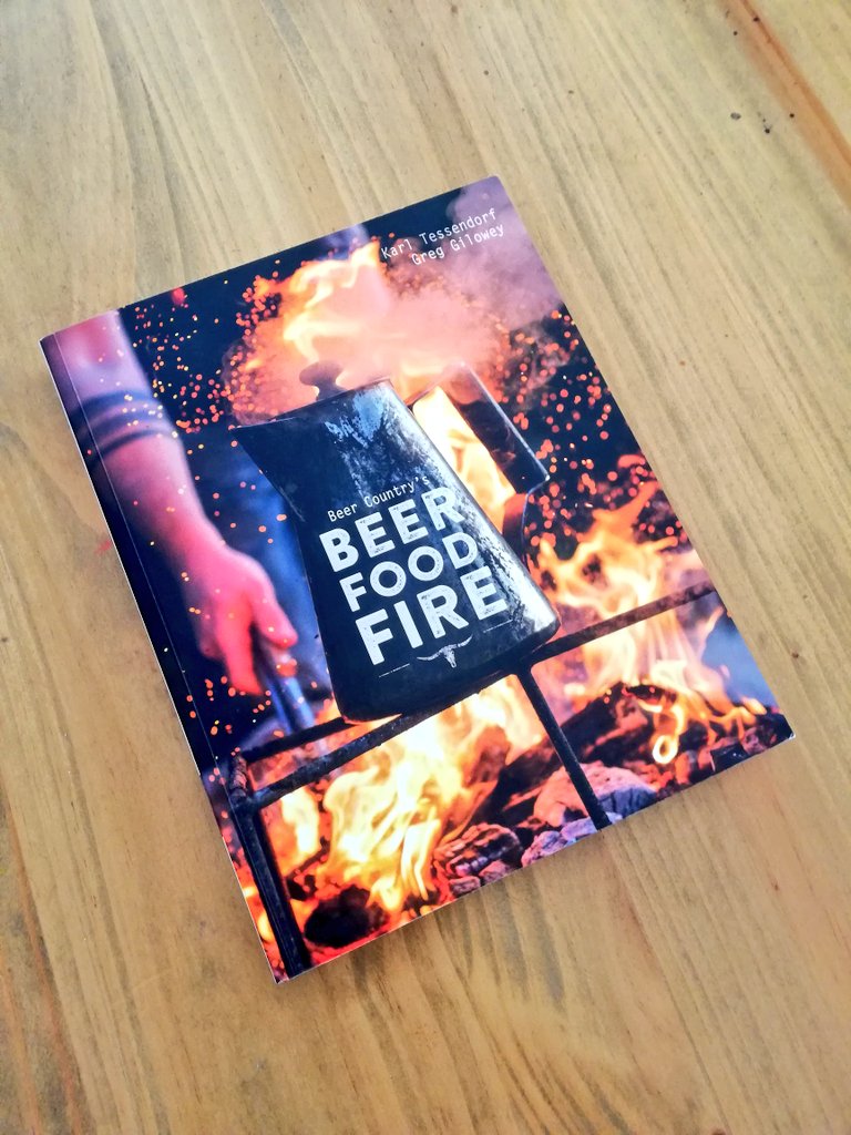Last night was the celebration party for <a href="/BeerCountrySA/">Beer Country</a>'s new book, Beer Food Fire <a href="/ACBrewing/">Afro Caribbean Brew</a>. I did not tweet once. And that's how you know it was a really spectacular evening. Buy the book. It's gorgeous.