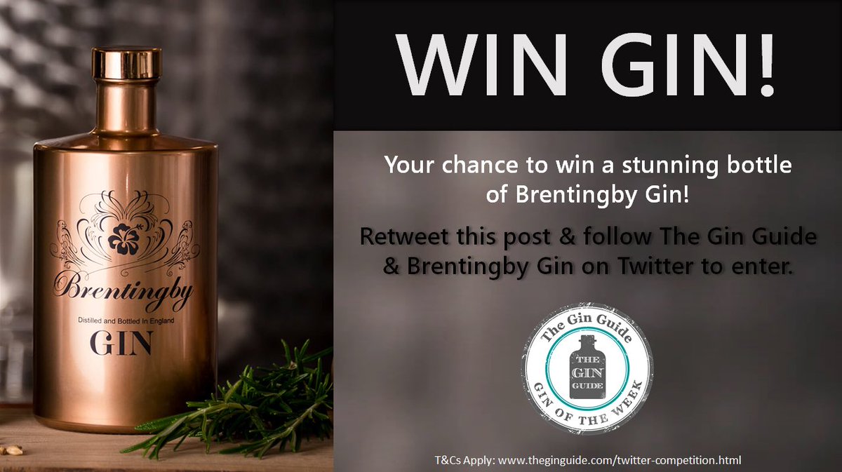 theginguide's tweet image. 🏆COMPETITION!🏆 
.
Your chance to win a stunning bottle of our Brentingby Gin from Leicestershire in our #competition! 
.
RT &amp;amp; Follow us &amp;amp; @brentingby to enter!
.
#giveaway #win #gin #comp (T&amp;amp;Cs Apply 🔞 Closes midnight on 10/02/19)