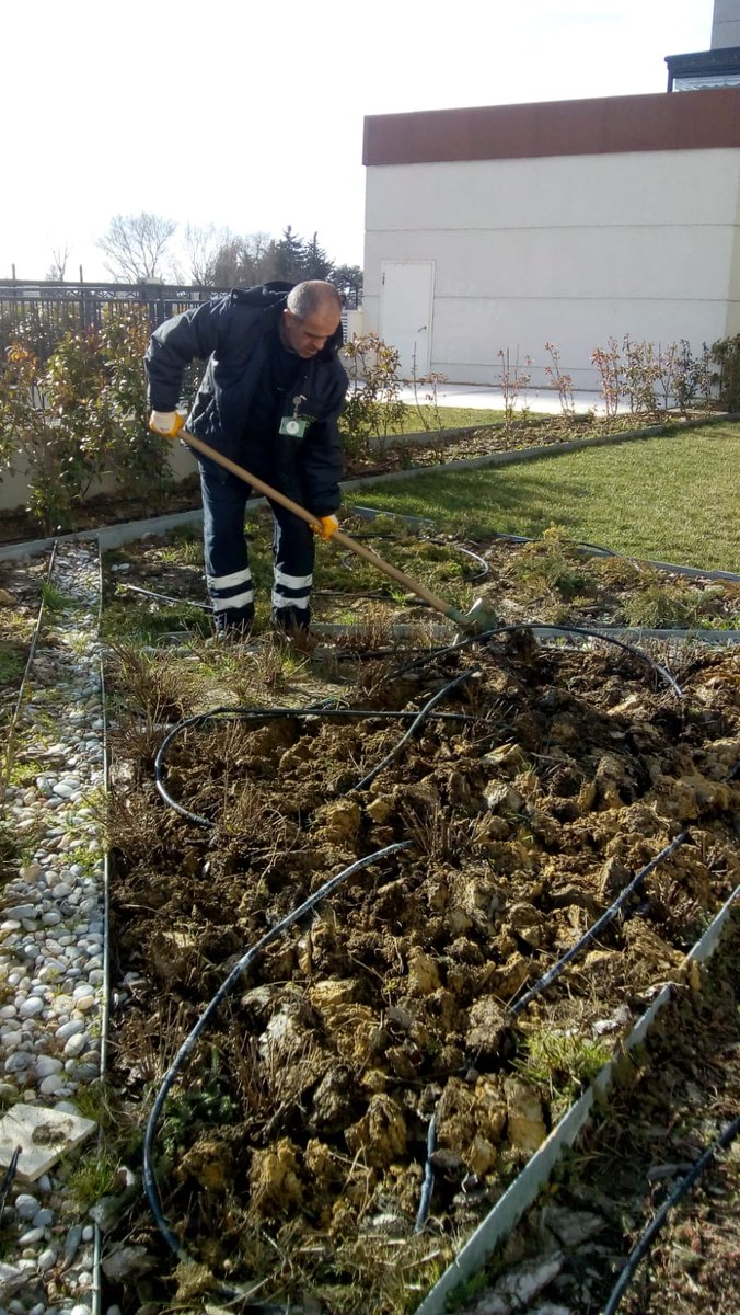 Bakım faaliyetlerimiz devam ediyor. @Emlakisletmeler