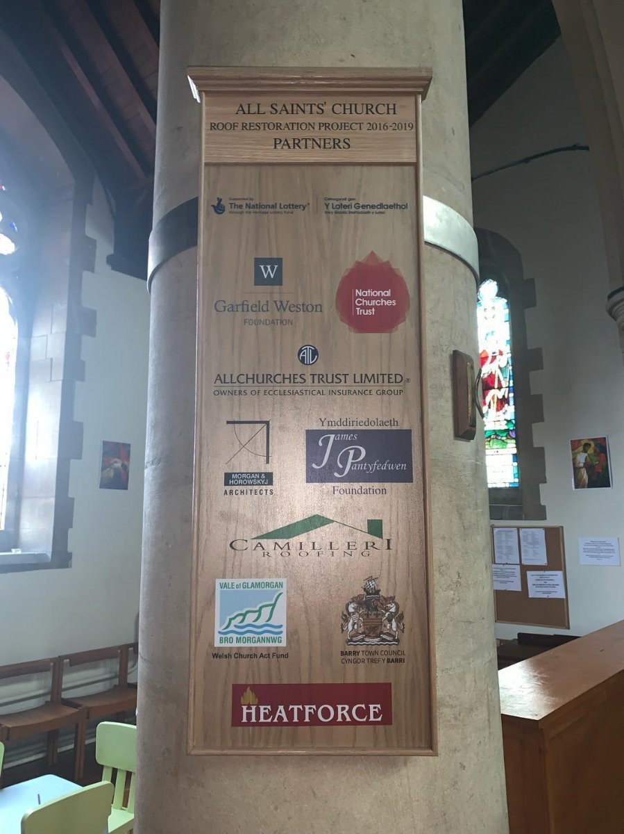 heatforceuk's tweet photo. Incredibly proud moment for us at Heatforce to be unveiled by the Bishop of Llandaff as part of the supply chain supporting the restoration of All Saints Church. A challenging yet very rewarding project in the most spectacular setting.
#Heatforce https://t.co/0ynF5tCMvb