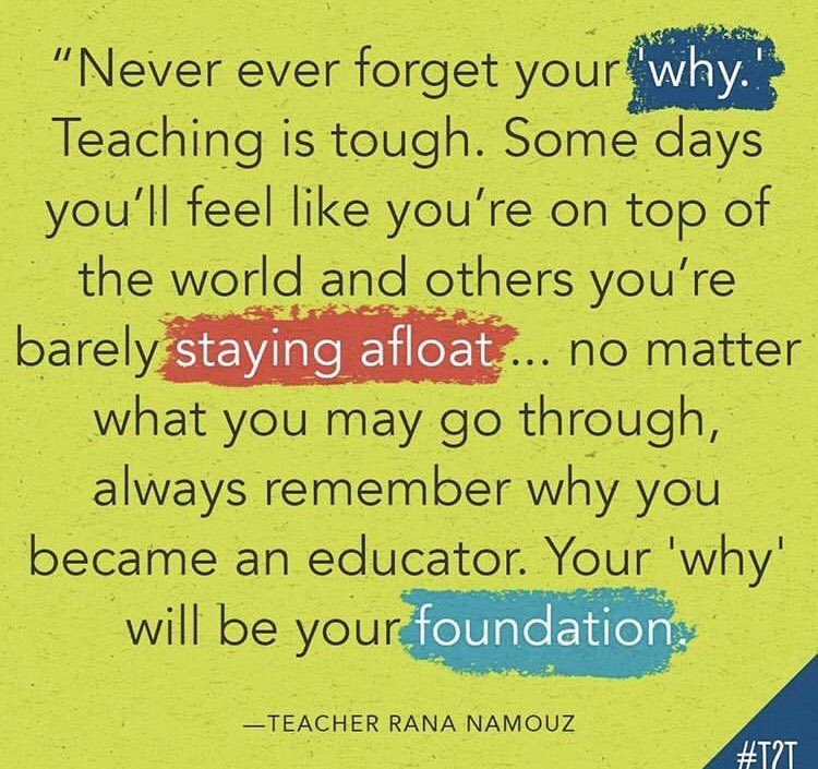 KimKcheesman's tweet image. Never forget your why 🌟#KidsDeserveIt #mywhy #passionforteaching