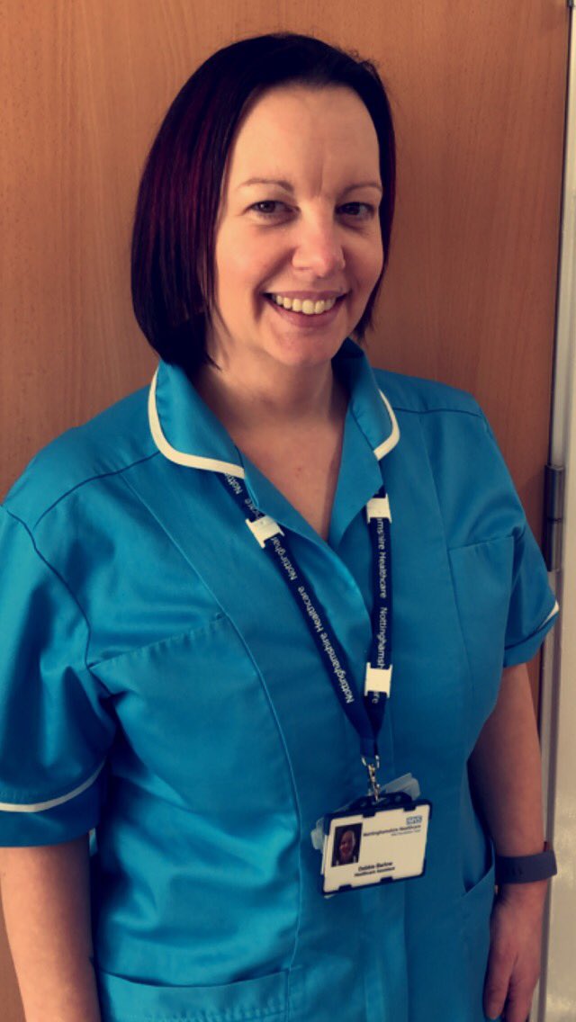 CURRTmidNotts's tweet photo. #hellomynameis... Debbie👩🏻. I’m an Urgent Response Support Worker with #TeamCURRT⛑. I love💕being able to give my patients👵🏻quality care, time⏳&support they need to recover and stay out of Hospital🏥 #TeamCURRT #HomeFirst #NHS https://t.co/ckhjhWVq8P
