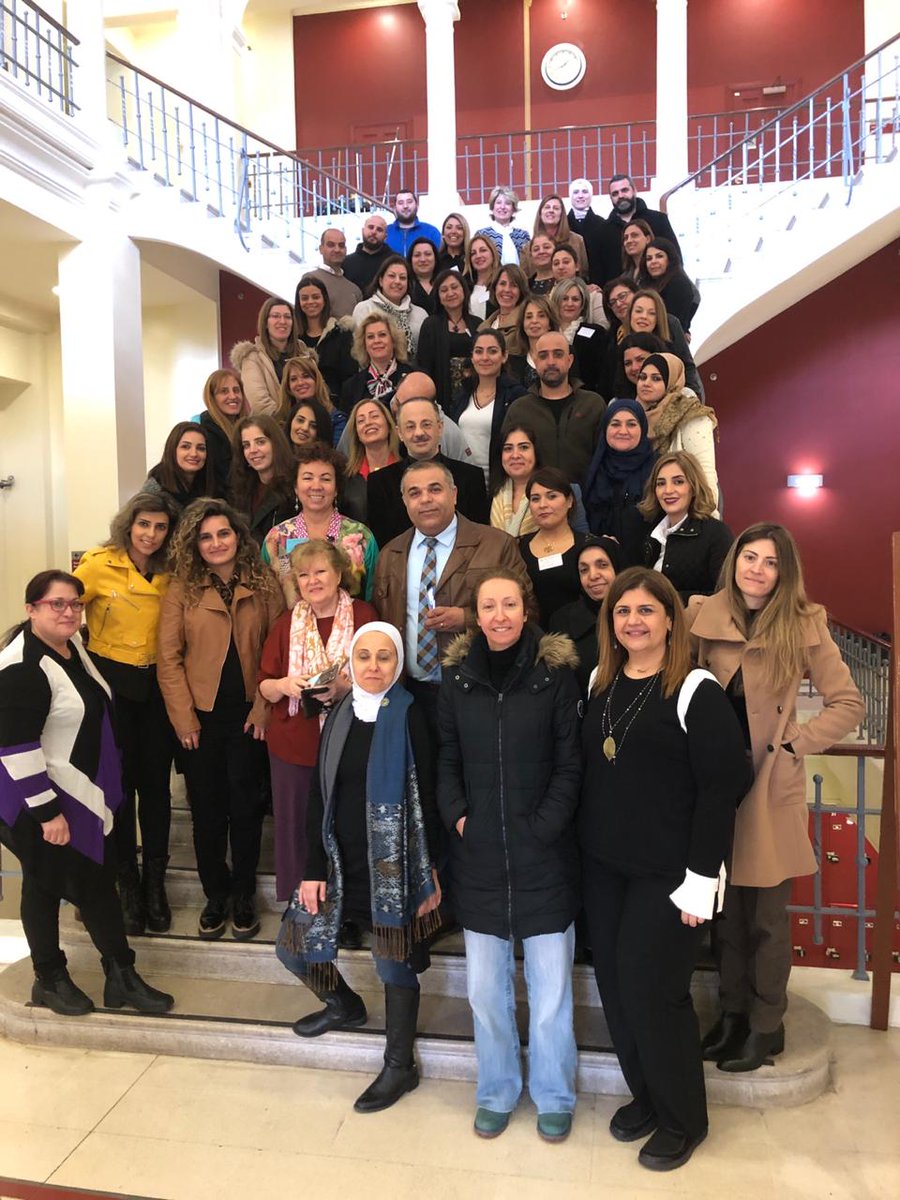 edu4peace2's tweet photo. @Taatheer1 It's so rewarding to spend a full day with educators from various Lebanese schools to discuss a valuable concept: Leadership! Great workshop led by Darlene Fisher, organised by Ta'theer and AUB! https://t.co/DjM9Ke9JZk