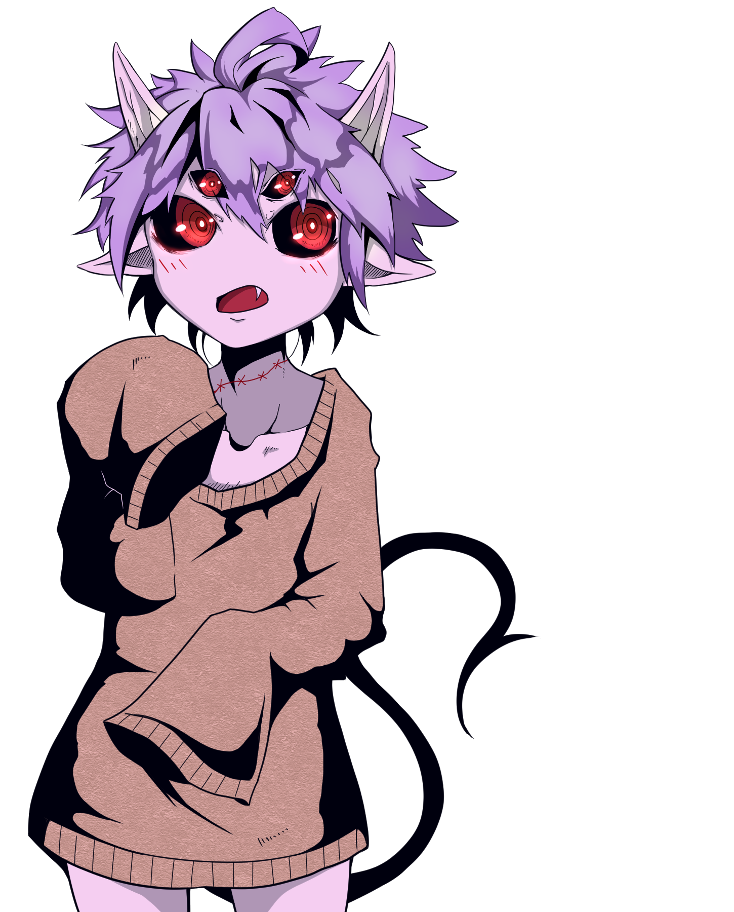 ちーほ アルバ 低級妖魔 Npc オリジナル シノビガミの血を引く妖魔の子 過去のセッションでシノビにぐちゃっと殺され その死体は比良坂機関に引き取られ シノビガミ復活の実験に使われかけて 死体の回収に成功して 死人帰りの法 で此度甦った