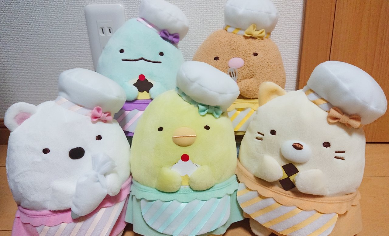 טוויטר ちわ ぺんぎん 最推し בטוויטר ナムコ限定 ケーキ屋さんごっこぬいぐるみ コンプリートしたんです すみっコぐらし ぬいぐるみ ぬい撮り T Co Sbs0xsv2l6