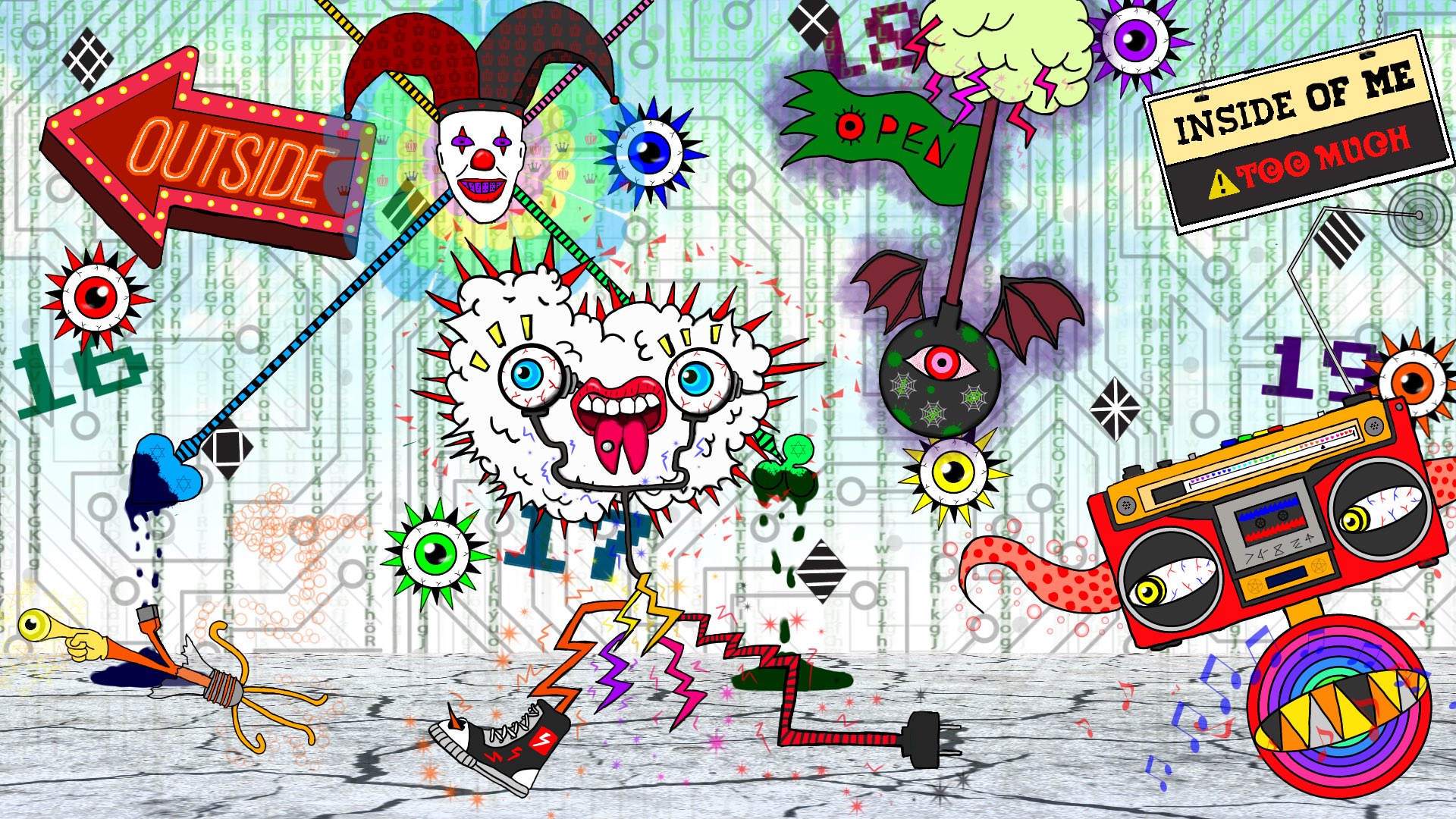 Hugo ﾋｭｰｺﾞ Hugo It S Too Painful で検索 1stアルバム配信中 デジタルイラスト増えたらpixiv始めよ 過去の絵 オマージュ 代女子なアラレちゃん アラレちゃん インスタ映え 脳みそ出るベアーズ ぼくらベアベアーズ Dropdead