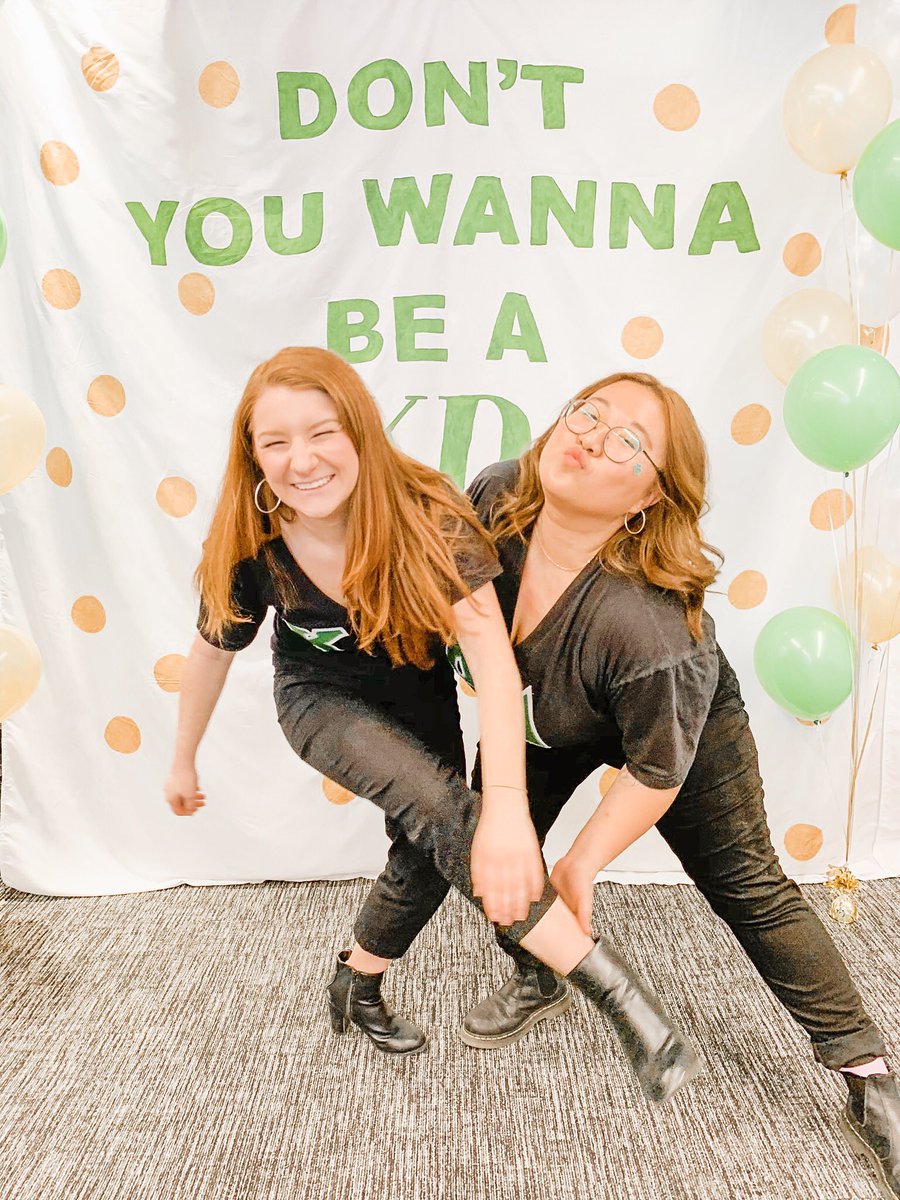 KappaDeltaPace's tweet photo. we had so much fun sharing our philanthropies with all the potential new members last night 💚🖤💚🖤 #gogreek https://t.co/HDGex9QhKL
