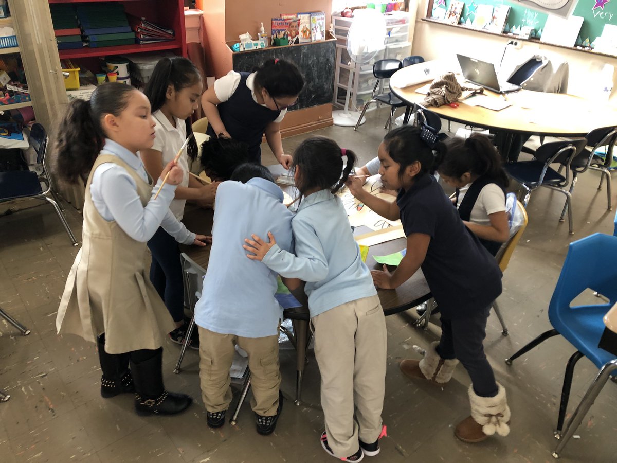 rizzo_karol's tweet photo. My first grade kiddos are getting ready for the Black History Month performance. #firstgrade @nbpschools @RooseveltNBPS https://t.co/FvXQgaaopz