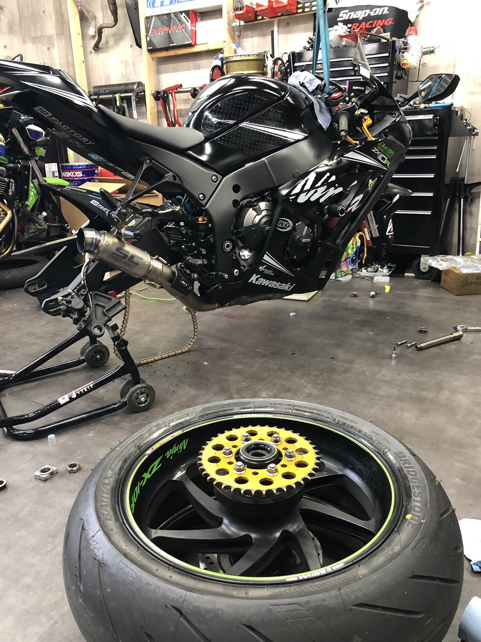 バイクサイドフェアリングボディフレームパネルアクセサリー