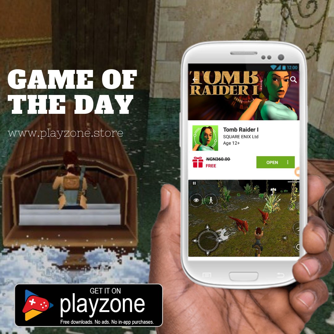 appspacers's tweet photo. Play the fabulous Tomb Raider 1 from https://t.co/aiVcOG15W6 #influencers #influencer #influencerswanted #influencermarketing #socialmedia  #makeup #likeforlikes #fitness #bhfyp #SaturdayMotivation #SaturdayMorning #PMBinLagos #SaturdayThoughts #NigeriaDecides2019 https://t.co/HYN8DoeZFO