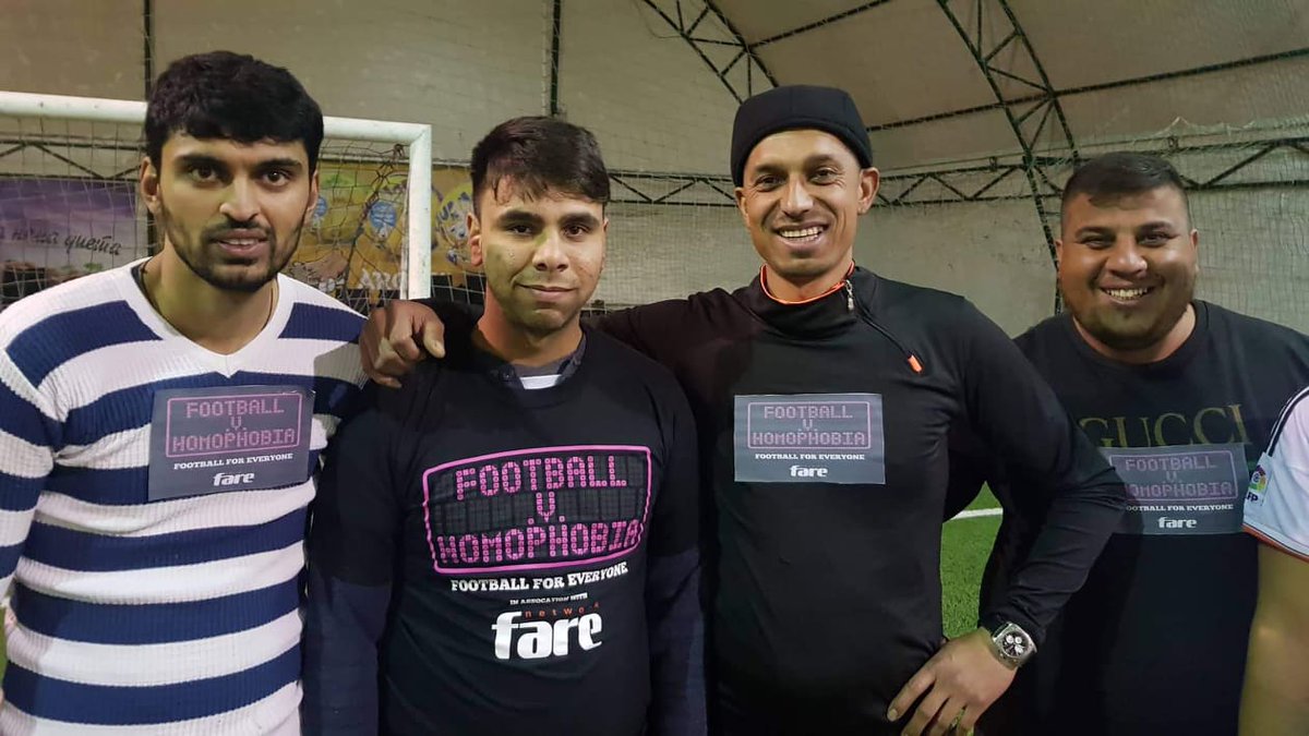 Last weekend Roma Progress played a match to support the cause for inclusion in football. #FootballForEveryone #FootballvsHomophobia #Farenet