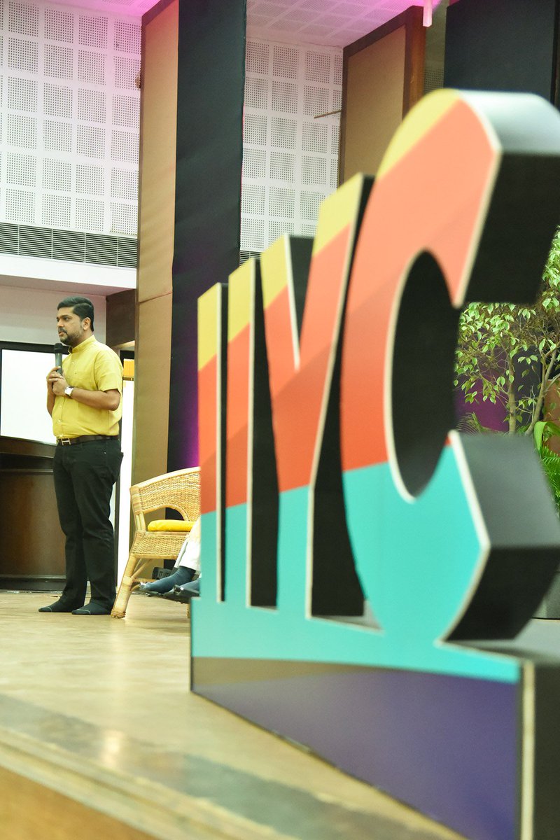 kumaraguruyugam's tweet image. @SVanavarayar said that "#IIYC is an ignition to awaken &amp;amp; lift our mind into inspiration! It is a moment where aspiring minds who try to succeed, who roar inside to rise &amp;amp; who stay awake to arise seek inspiration from minds who went deeper, higher and broader in their journey"