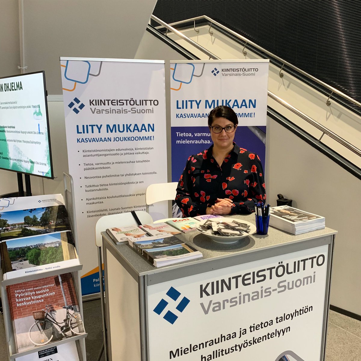 Tänään Rakenna ja sisusta messuilla Turussa. Ajankohtaista asiaa asumisesta ja liikkumisesta. Kiinteistöliiton ammattilaiset paikalla! Tulkaa juttelemaan 🤗 #turku #kiinteistöliitto