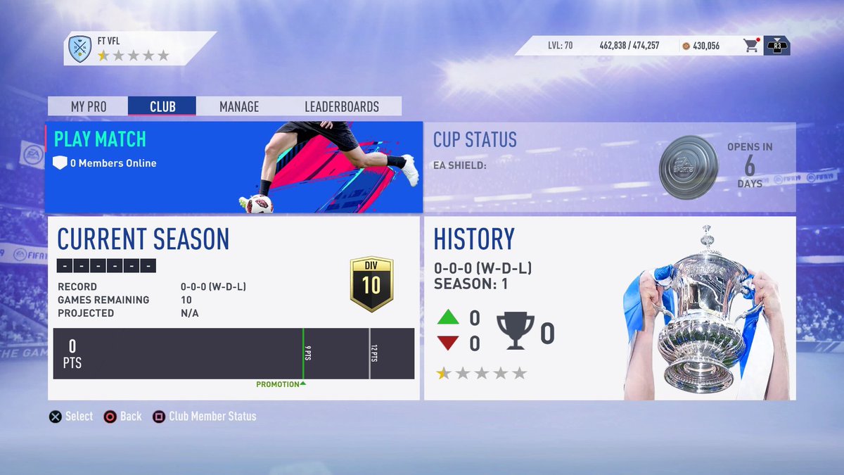 wdxb1999's tweet image. Who wants to join a Pro Clubs team?

Rating | 84 Rated + ✅
Age | 16 + ✅
Position | Any ✅