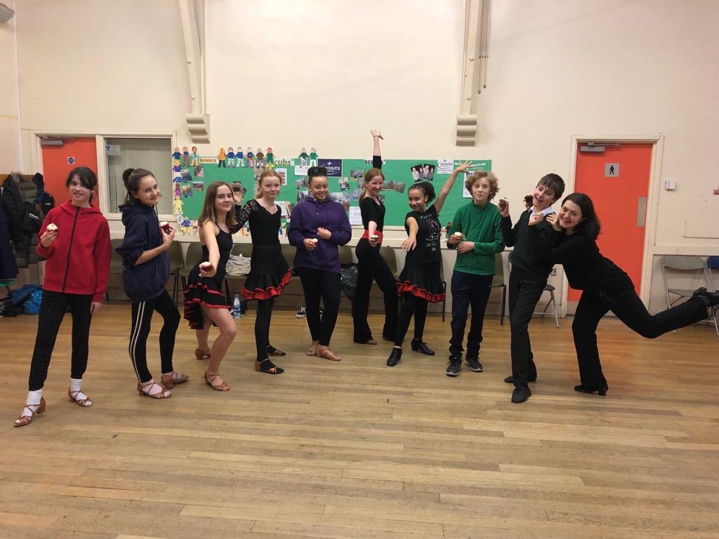 VTDdance's tweet photo. Happy birthday Ruby !  Teacher Anca enjoys a celebration 🧁 with the Juniors for the half term break #ballroom #latin https://t.co/LyFSDzqWch
