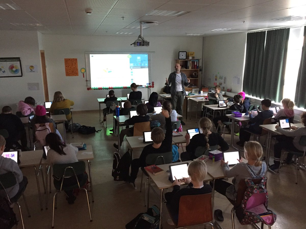 Bekkjarsettið komið í gagnið😀#menntaspjall