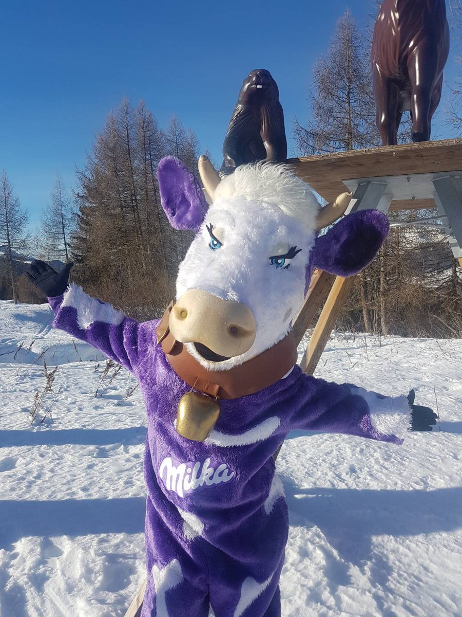 luzyne_fr's tweet photo. [tournée] De retour sur les pistes des Alpes pour 1 mois d'animations et de dégustations ! #MilkaTeam #MilkaAddict #PistesMauves @LesArcs @LaPlagne @lesgetsnews @Chatel_Officiel @alpedhuez @milkaofficiel https://t.co/nVAAgLIIL2