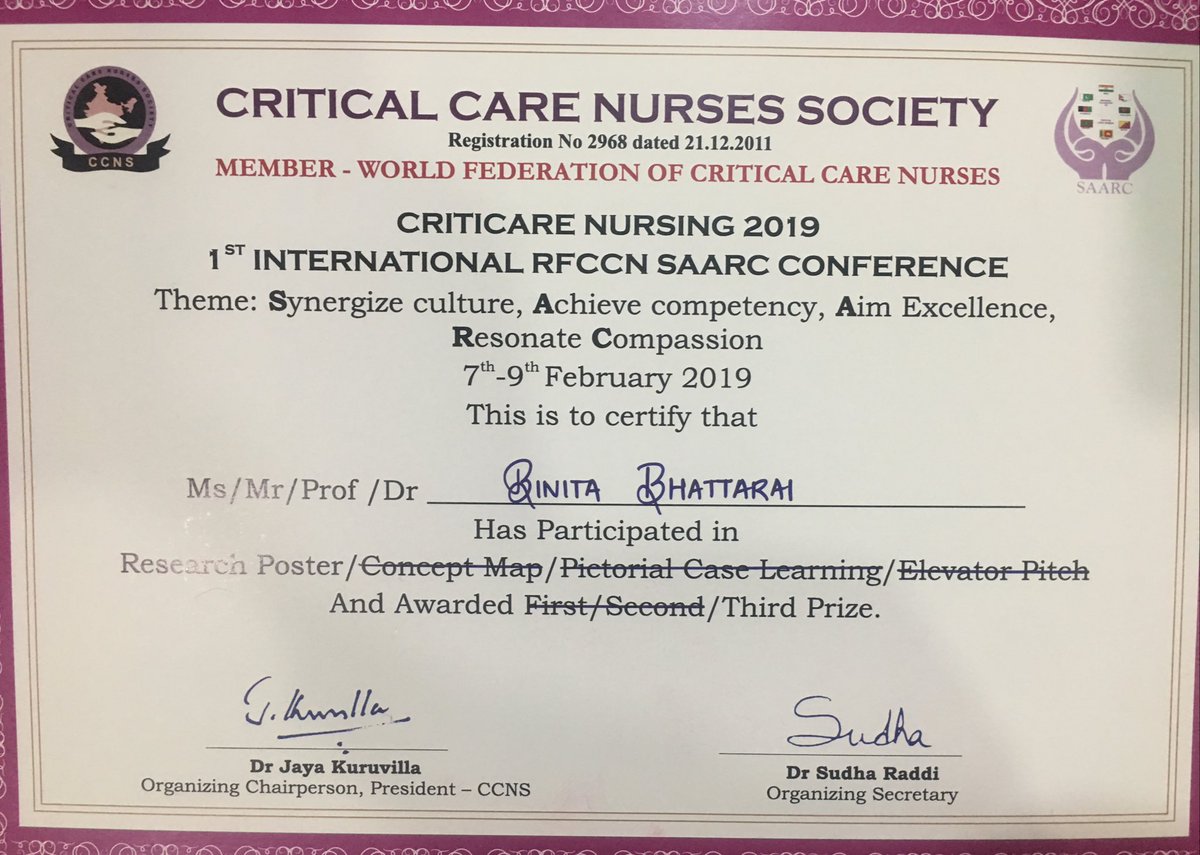 NCCDF's tweet photo. Congratulations to Binita Bhattarai @BhattaraiBnta for winning the award for third best research poster at RFCCN SAARC Conference. https://t.co/wTZMmMOVX9